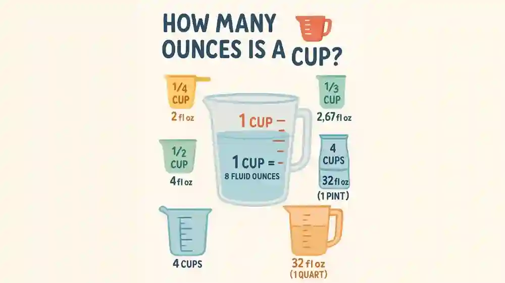 How Many Ounces In A Cup